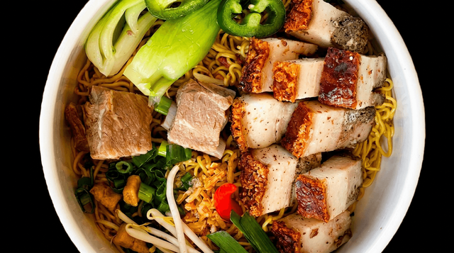 Roasted Pork Noodles.