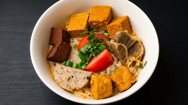 Pork, Crab & Tomato Soup Vermicelli.