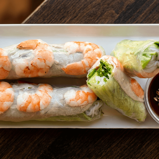 Shrimp & Pork Spring Rolls