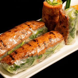 Grilled Pork Spring Rolls